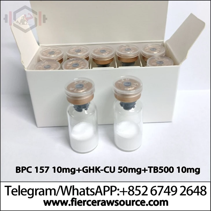 99% Pure BPC 157 10mg+GHK-CU 50mg+TB500 10mg Premium Quality Peptide 10mg/vial