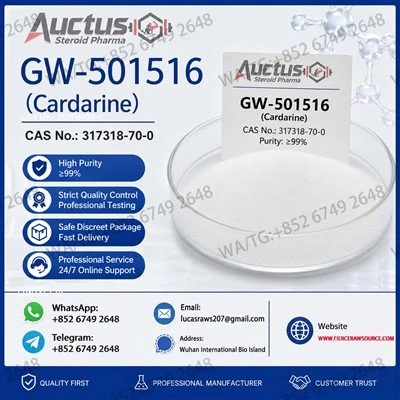 GW501516 (Cardarine) Fournisseur de poudre brute|CAS 317318-70-0
